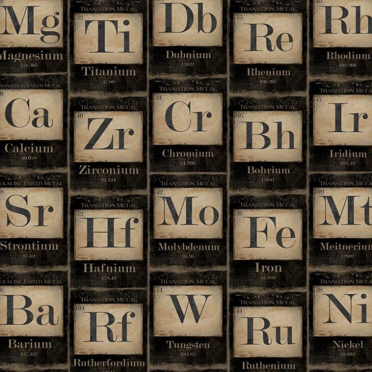 Metallic nature of elements in the periodic table